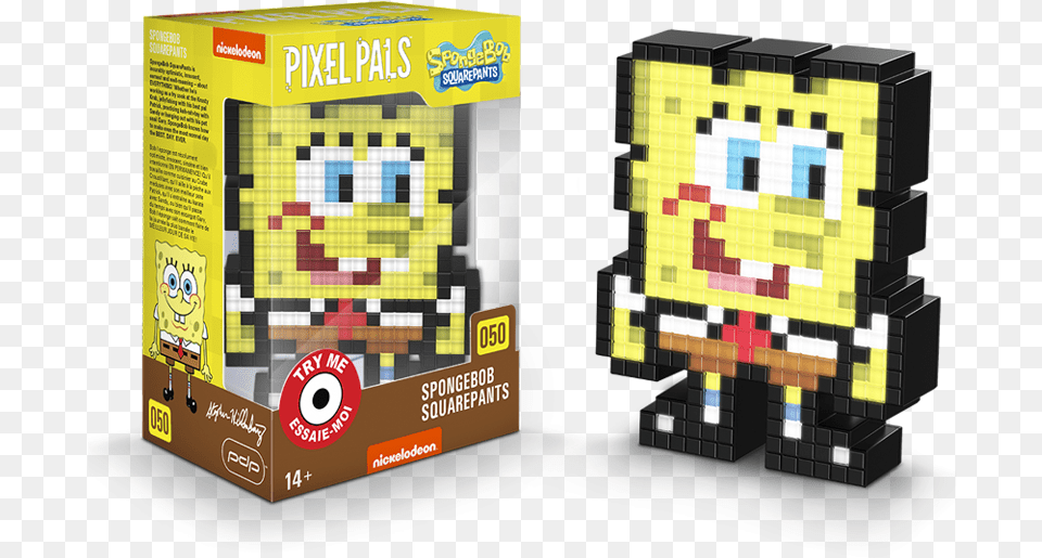 Spongebob Squarepants Pixel Pals Sonic, Toy Png Image