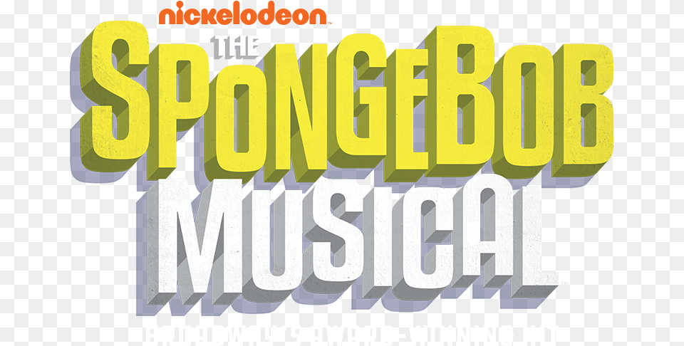 Spongebob Squarepants Spongebob Squarepants Musical Logo, Advertisement, Poster, Text, Banner Png Image