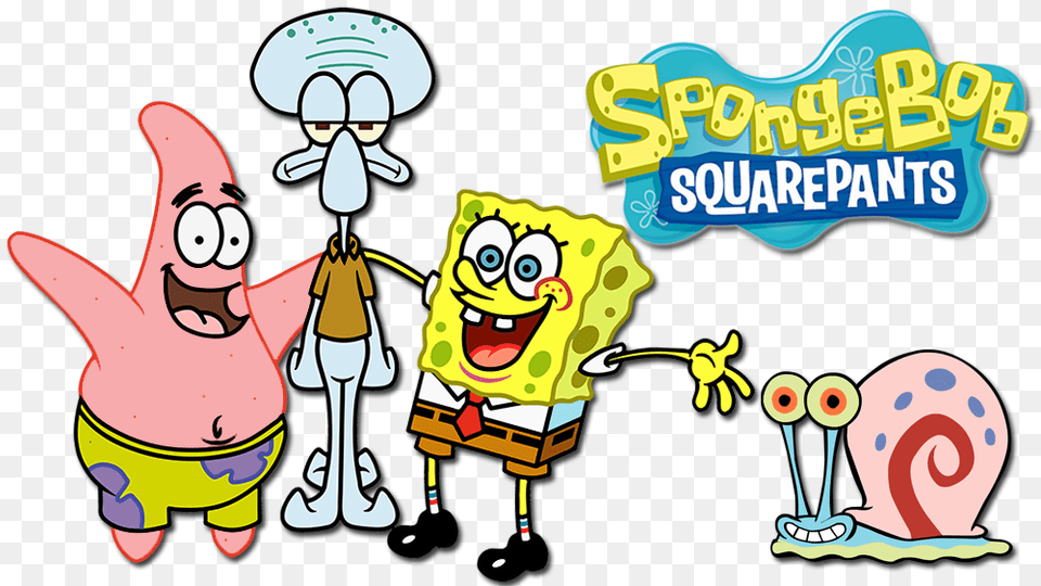Spongebob Squarepants Tv Fanart Fanart Tv, Book, Comics, Publication, Person Png Image