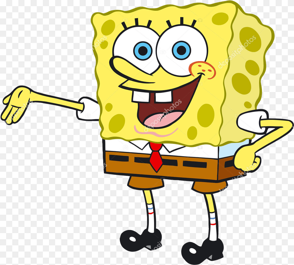 Spongebob Transparent Spongebob Squarepants, Cartoon Free Png
