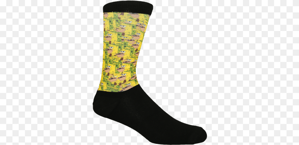 Spongegar Spongegar Socks, Clothing, Hosiery, Sock, Person Free Transparent Png