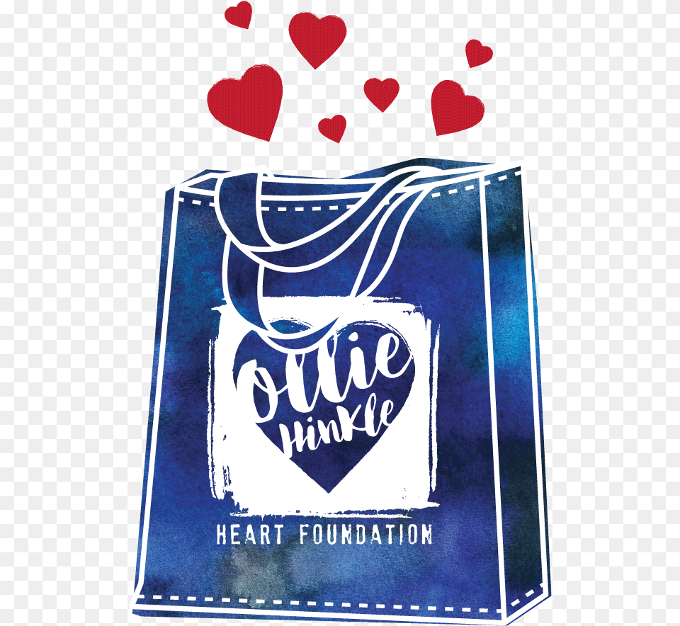 Sponsor A Bag Heart, Advertisement, Poster, Person Png Image