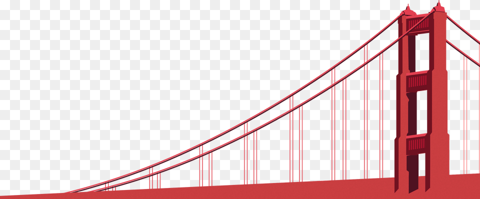 Sponsor San Francisco, Bridge, Suspension Bridge Png Image