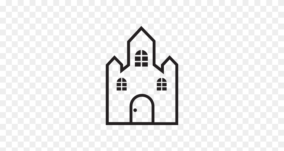 Spooky Clipart Church, Arch, Architecture Png Image