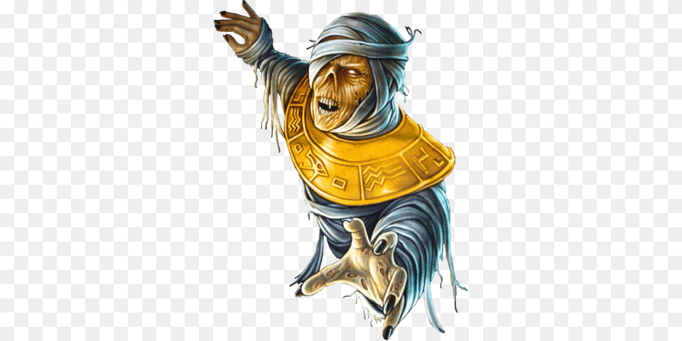 Spooky Mummy Close Up, Adult, Female, Person, Woman Png