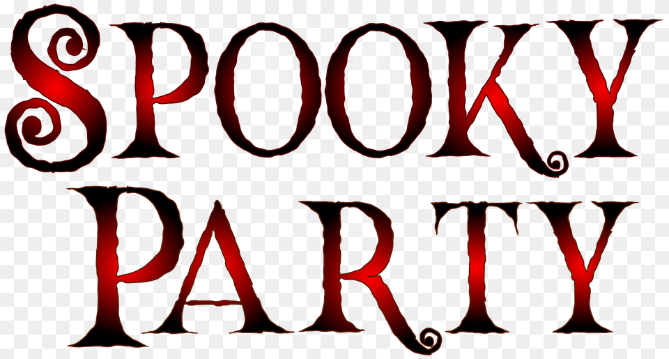 Spooky Party Transparent Clip, Maroon, Logo, Person, Adult Free Png