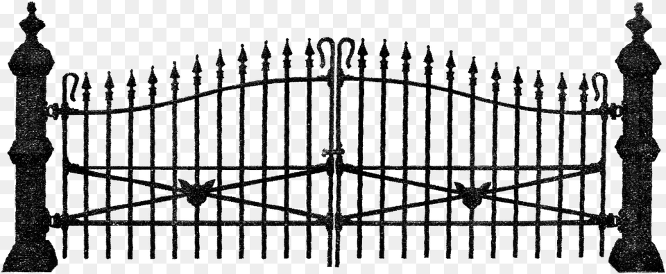 Spooky Pencil And In Scary Fence, Gate Png