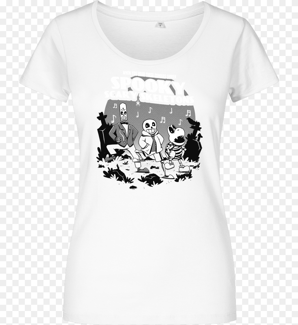 Spooky Scary Skeleton, Clothing, T-shirt, Baby, Person Free Transparent Png