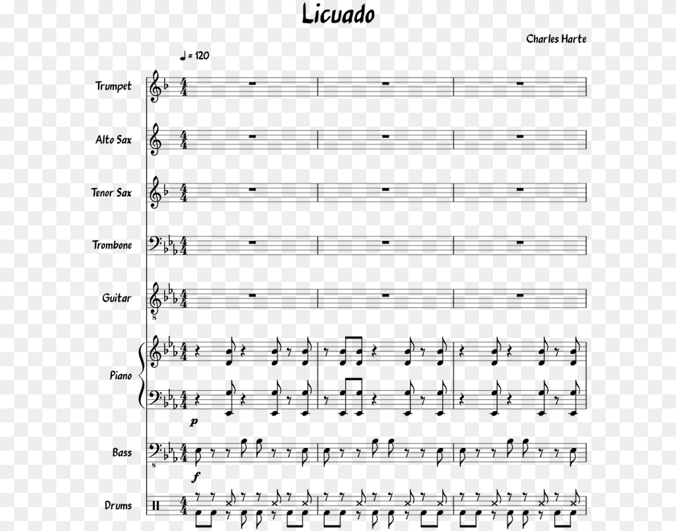 Spooky Scary Skeletons Flute Notes, Gray Png Image