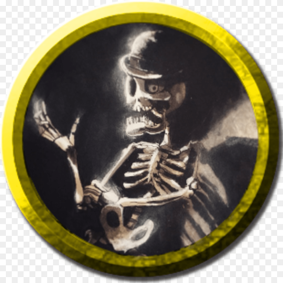 Spooky Skeleton Dnd Skeleton Token, Adult, Male, Man, Person Free Png Download