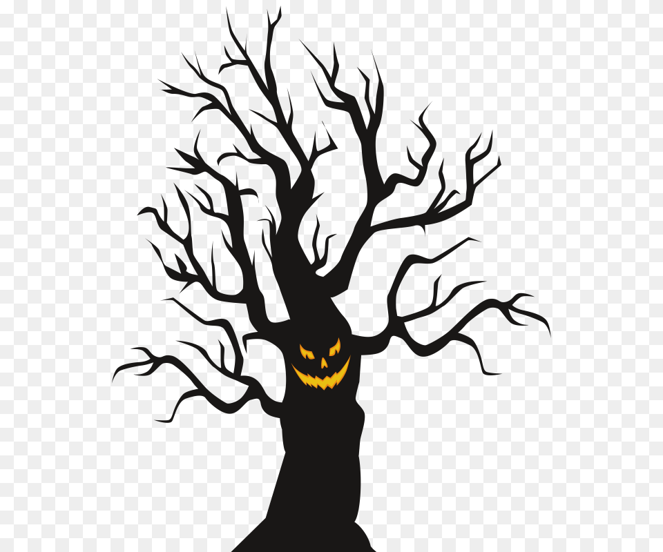 Spooky Tree Clip Art, Festival, Person Free Png