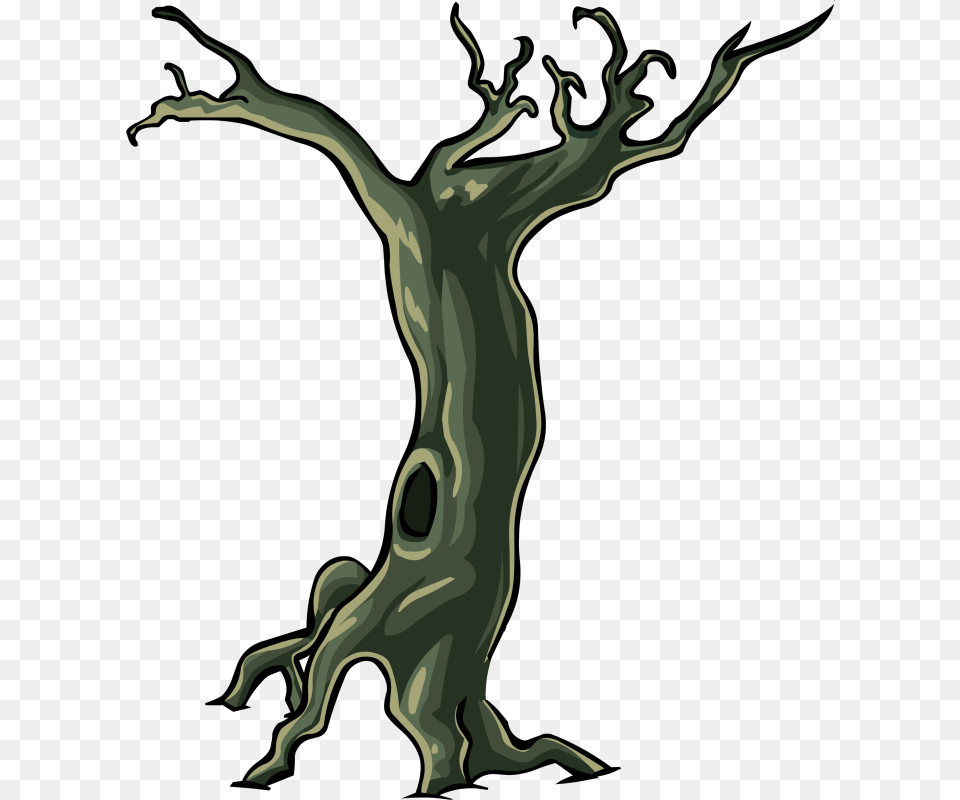 Spooky Tree Clip Art, Plant, Drawing, Animal, Kangaroo Png