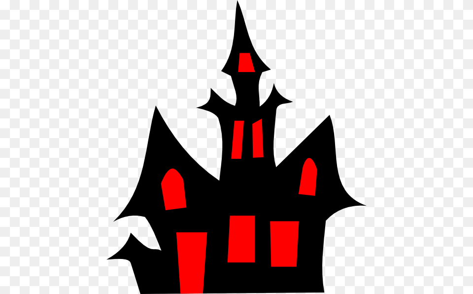 Spooky Tree Clip Art Halloween Scary House Clip Art, Logo, Symbol Free Png Download