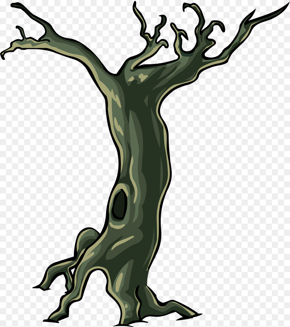 Spooky Tree Club Penguin Wiki Fandom Powered, Plant, Cross, Symbol, Tree Trunk Png