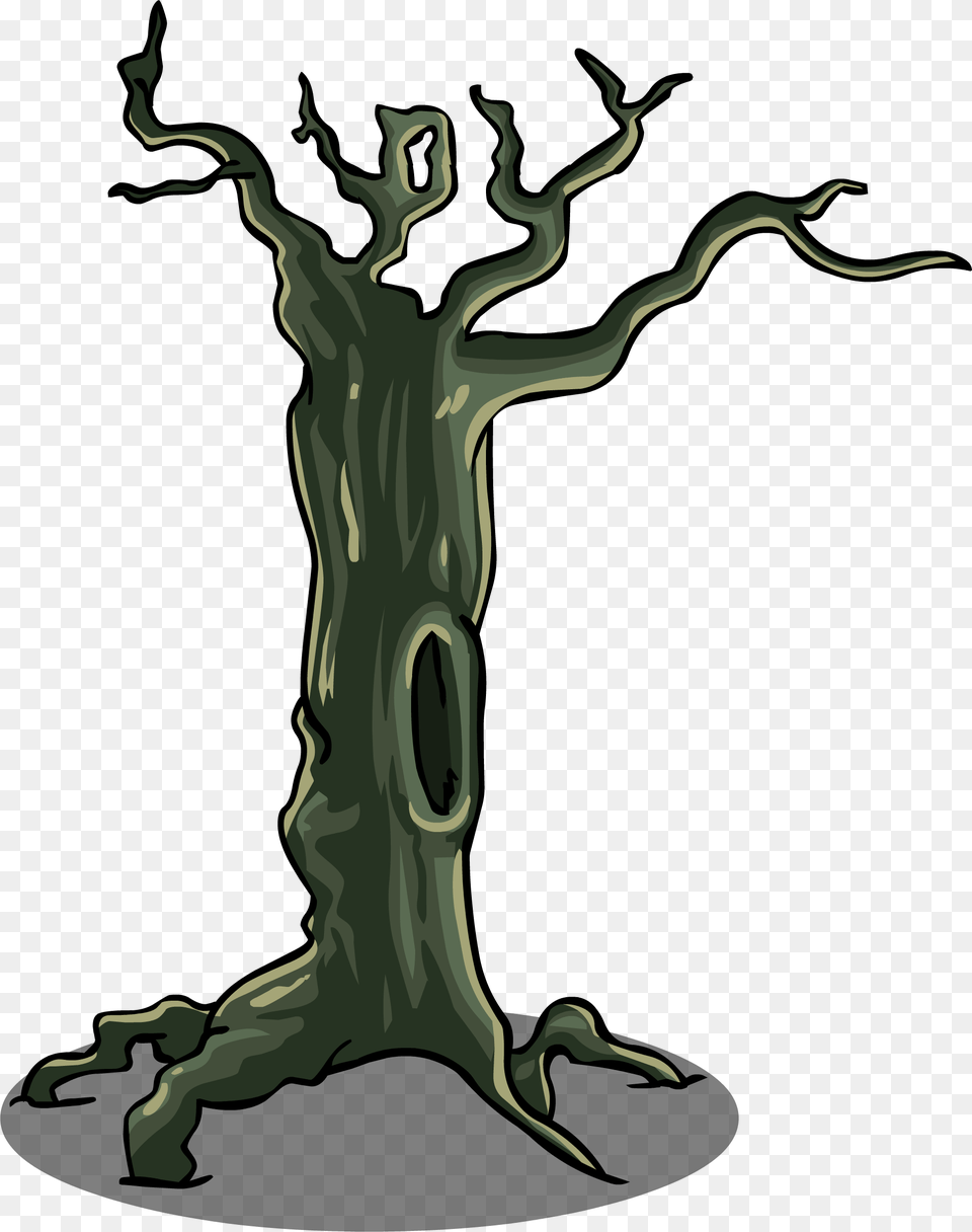 Spooky Tree Sprite 002 Spooky Tree Clipart, Plant, Art, Cross, Symbol Free Png Download