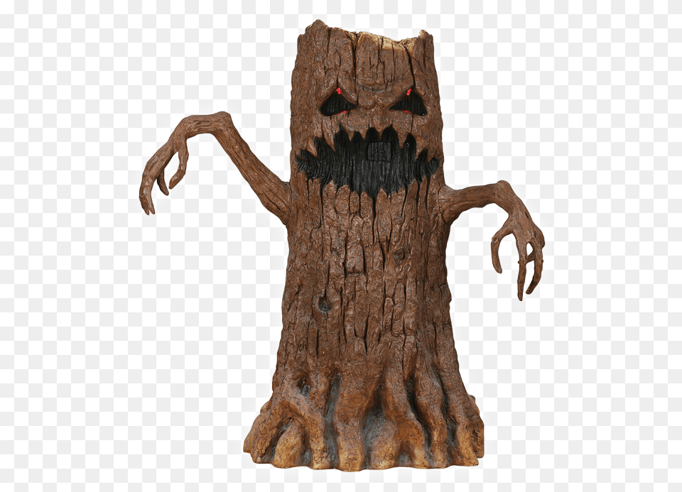 Spooky Tree Tree, Plant, Tree Trunk, Tree Stump, Person Free Transparent Png