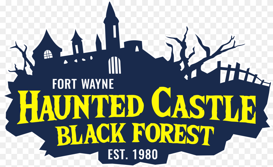 Spookyforest Fort Wayne Indiana Haunted House, Text, Logo, Architecture, Building Free Png