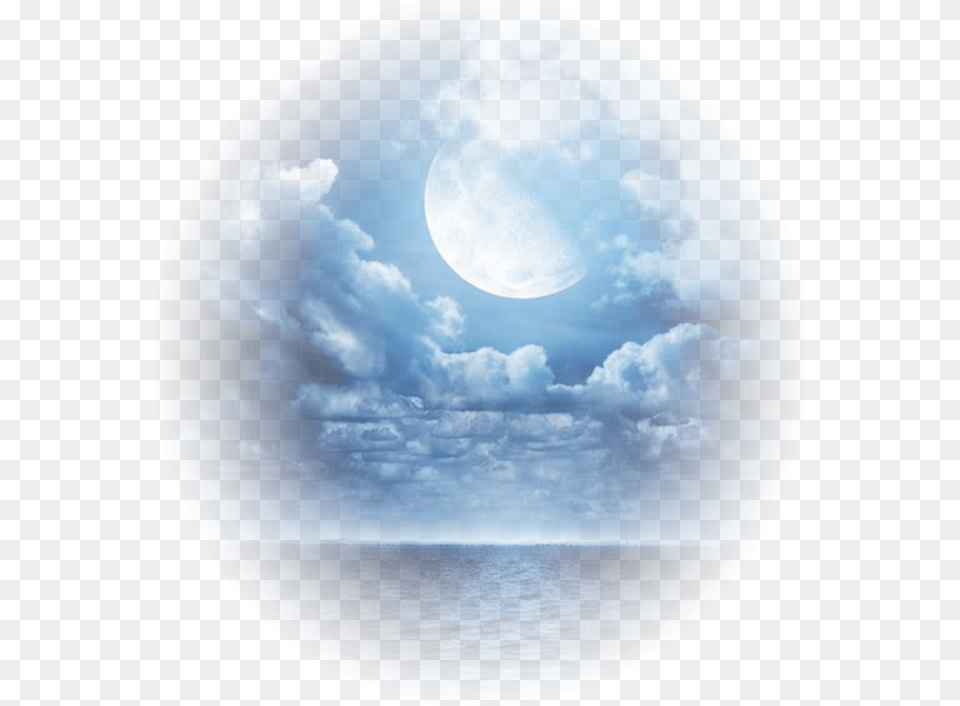 Spookyforest Sky And Clouds, Astronomy, Moon, Nature, Night Free Png