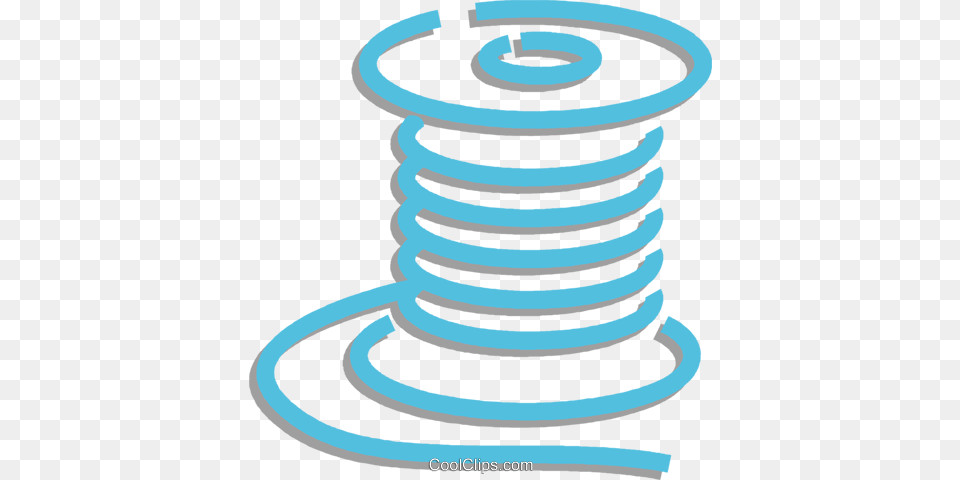Spool Of Cable Royalty Free Vector Clip Art Illustration, Coil, Spiral Png