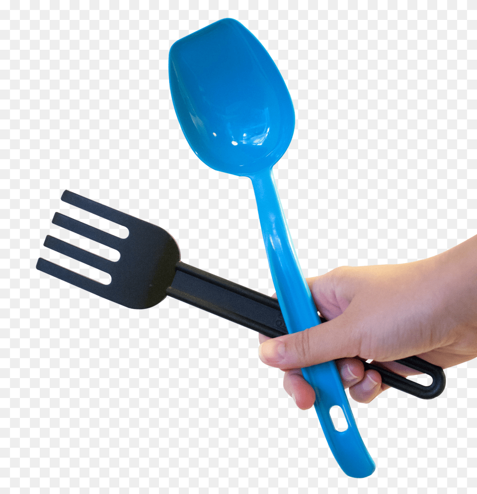 Spoon And Fork In Hand Fork, Cutlery, Kitchen Utensil, Spatula, Smoke Pipe Free Transparent Png