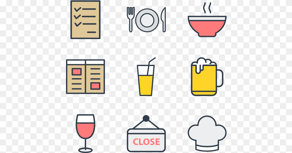 Spoon Icons Vector, Cutlery, Glass, Cup, Fork Png