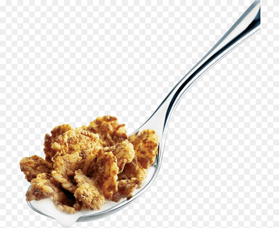 Spoon With Cereal, Cutlery, Fork Free Transparent Png