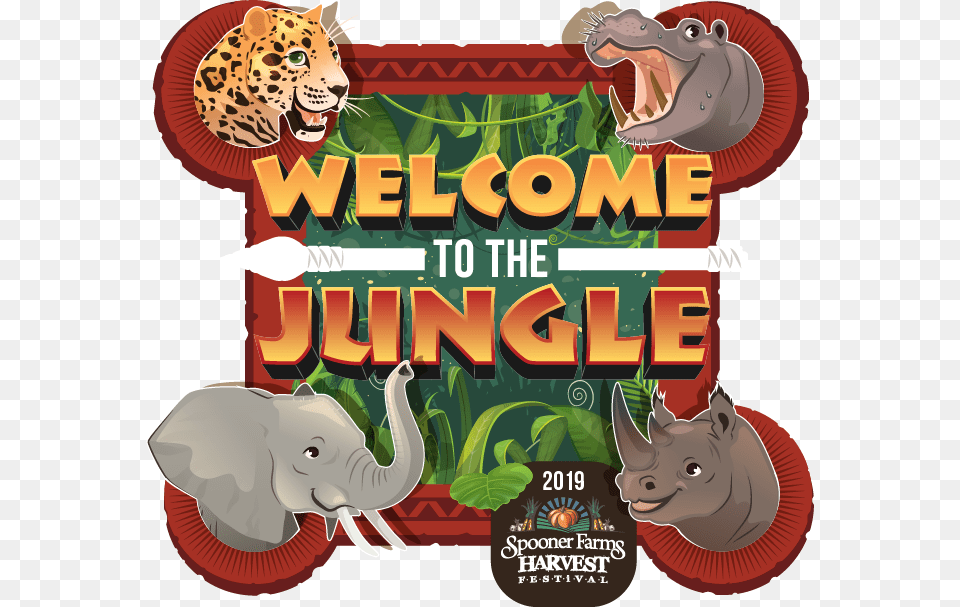 Spooner Jungle Spooner Farms 2019 Corn Maze, Animal, Zoo, Mammal Png Image