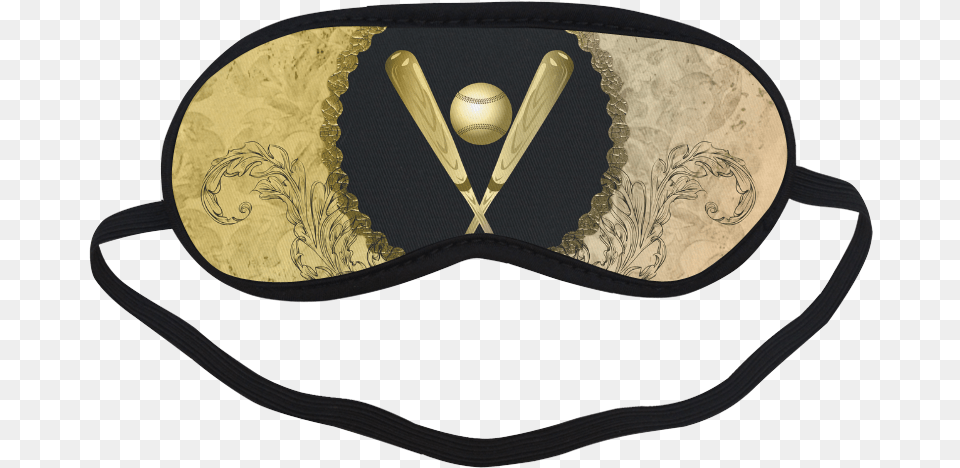 Sport Baseball On Vintage Background Sleeping Mask Rat Sleeping Mask, Accessories, Goggles, Ball, Baseball (ball) Png