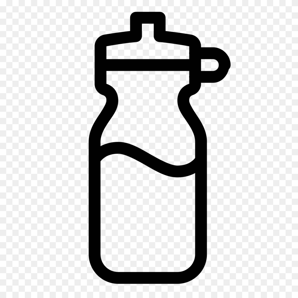 Sport Bottle Icon, Gray Png Image