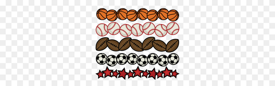 Sport Clipart Border Design, People, Person, Ball, Football Free Png Download