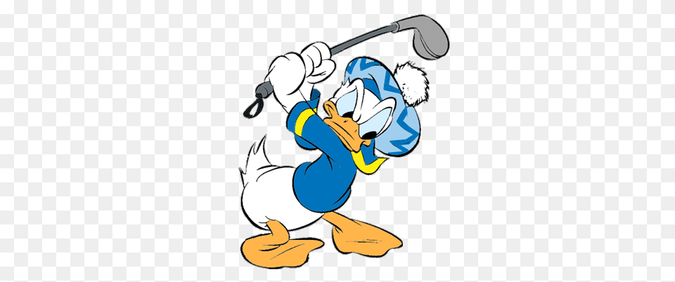 Sport Clipart Donald Duck, Cleaning, Person, Baby, Cartoon Free Png Download