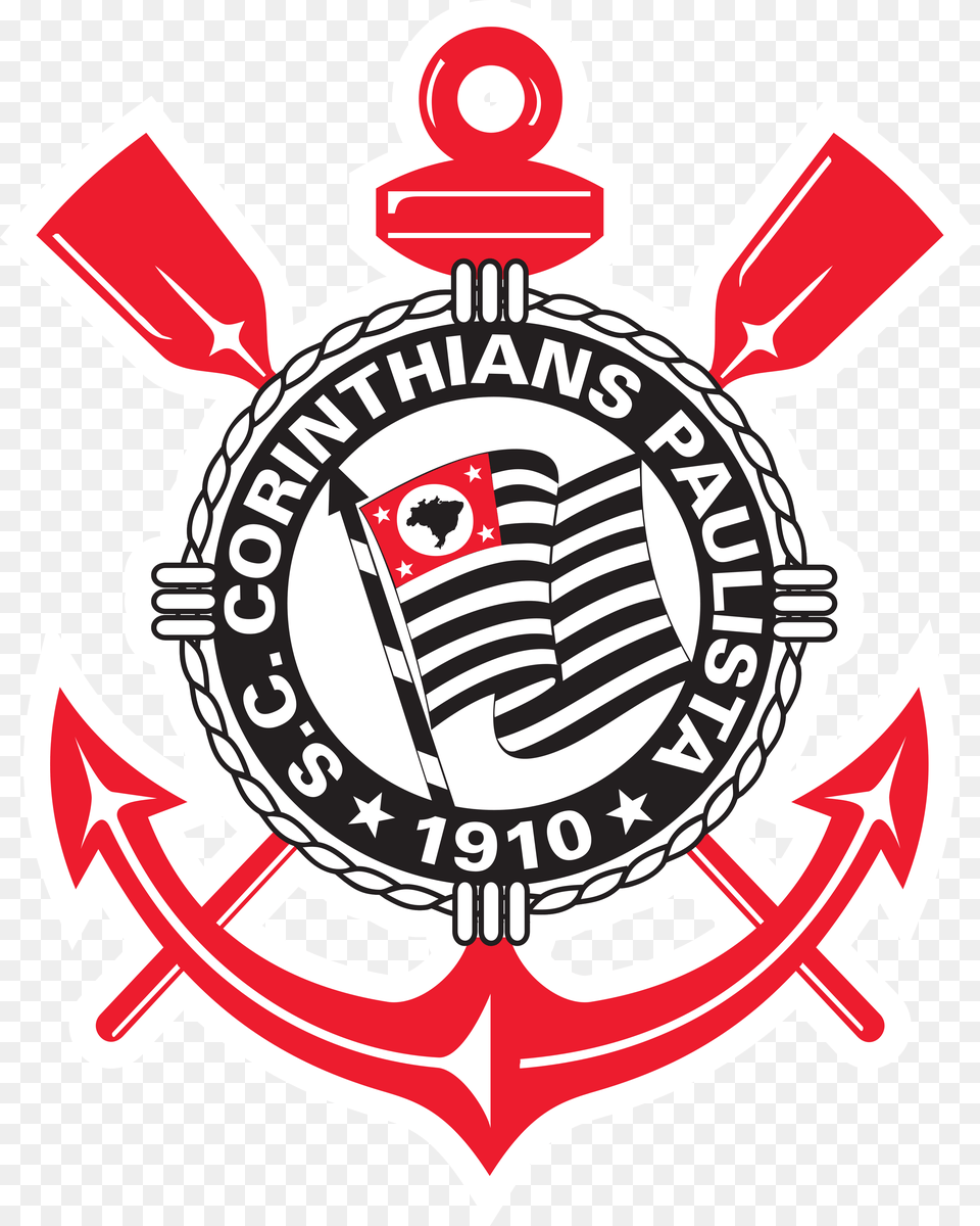 Sport Club Corinthians Paulista, Emblem, Logo, Symbol, Badge Free Transparent Png
