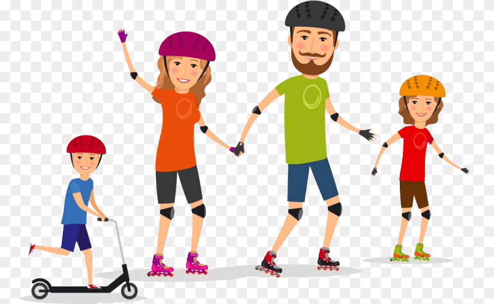 Sport Family Clip Art Family Playing Sports Cartoon, Boy, Person, People, Male Free Png