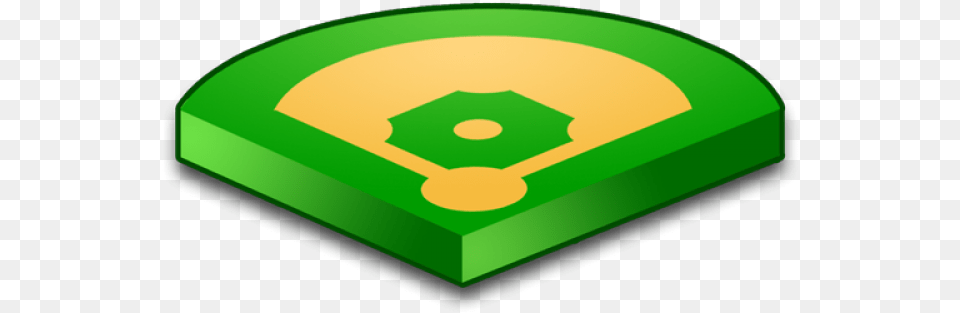Sport Field 3d 512x512 Files Download Vector Baseball Field Map Icon, Green, Disk Free Png