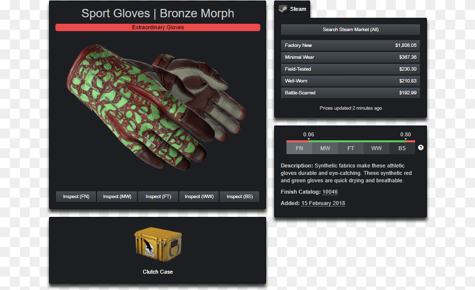 Sport Gloves Bronze Morph Mw, Clothing, Glove, Baseball, Baseball Glove Png
