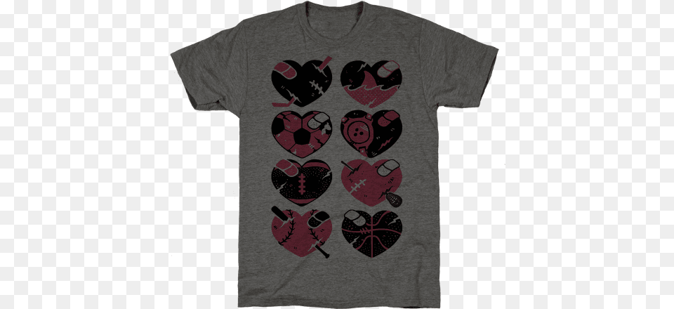 Sport Hearts New York Funny Tshirts, Clothing, T-shirt, Shirt Free Png