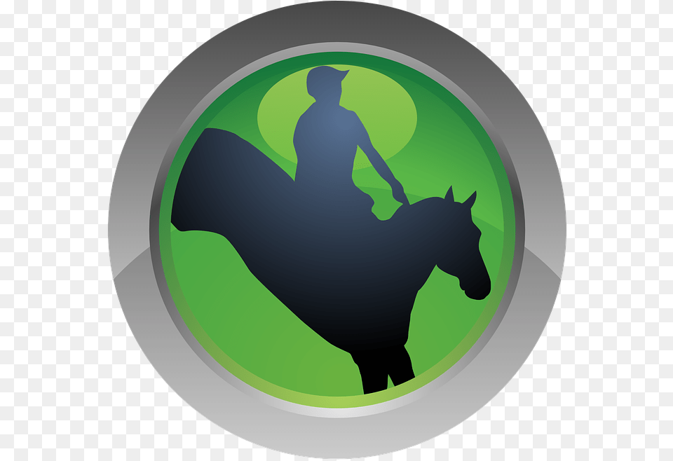 Sport Icon Horse Horseback Riding Eventing Silhouette, Photography, Person, Mammal, Equestrian Free Png