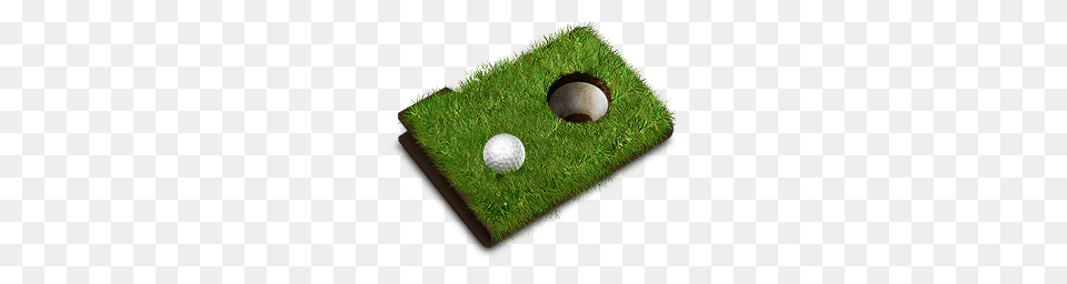 Sport Icons, Ball, Golf, Golf Ball, Grass Png Image