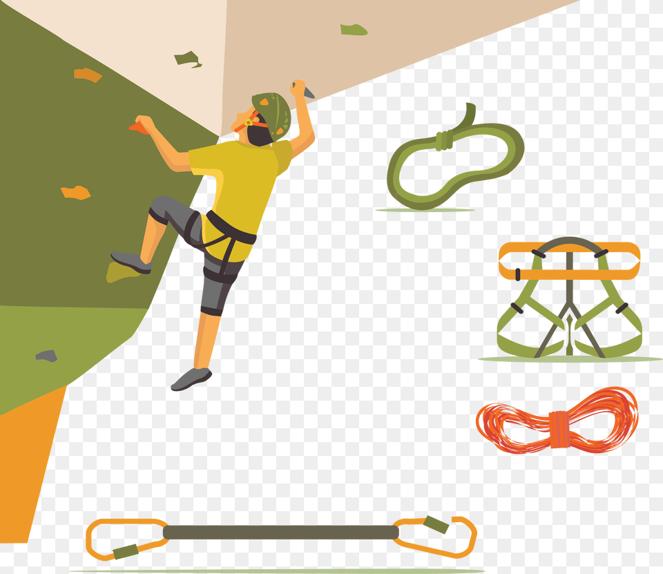 Sport Rock Climbing Clip Art Indoor Rock Climbing Cartoon, Outdoors, Person, Clothing, Footwear Png Image