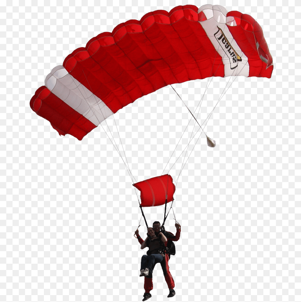 Sport Skydiving, Parachute, Adult, Male, Man Free Png Download