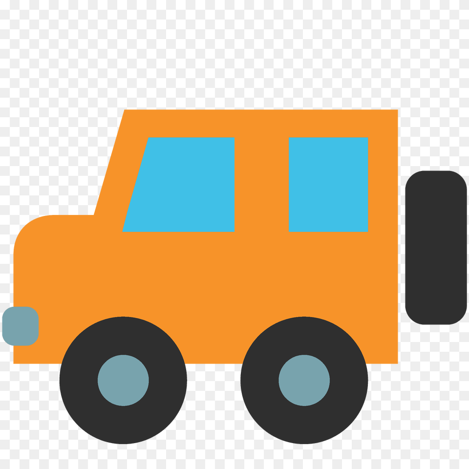 Sport Utility Vehicle Emoji Clipart, Machine, Wheel, Transportation Free Png Download