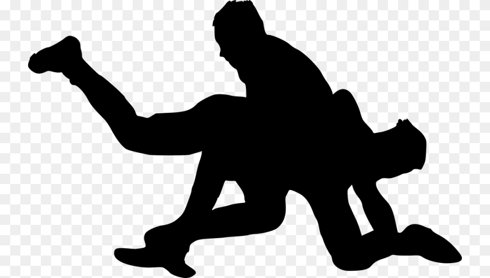Sport Wrestling Silhouette, Adult, Male, Man, Person Png