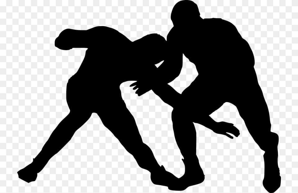 Sport Wrestling Silhouette, Adult, Male, Man, Person Free Transparent Png