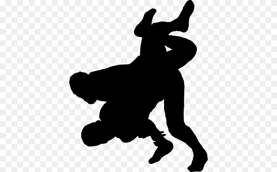 Sport Wrestling Silhouette, Adult, Male, Man, Person Free Png