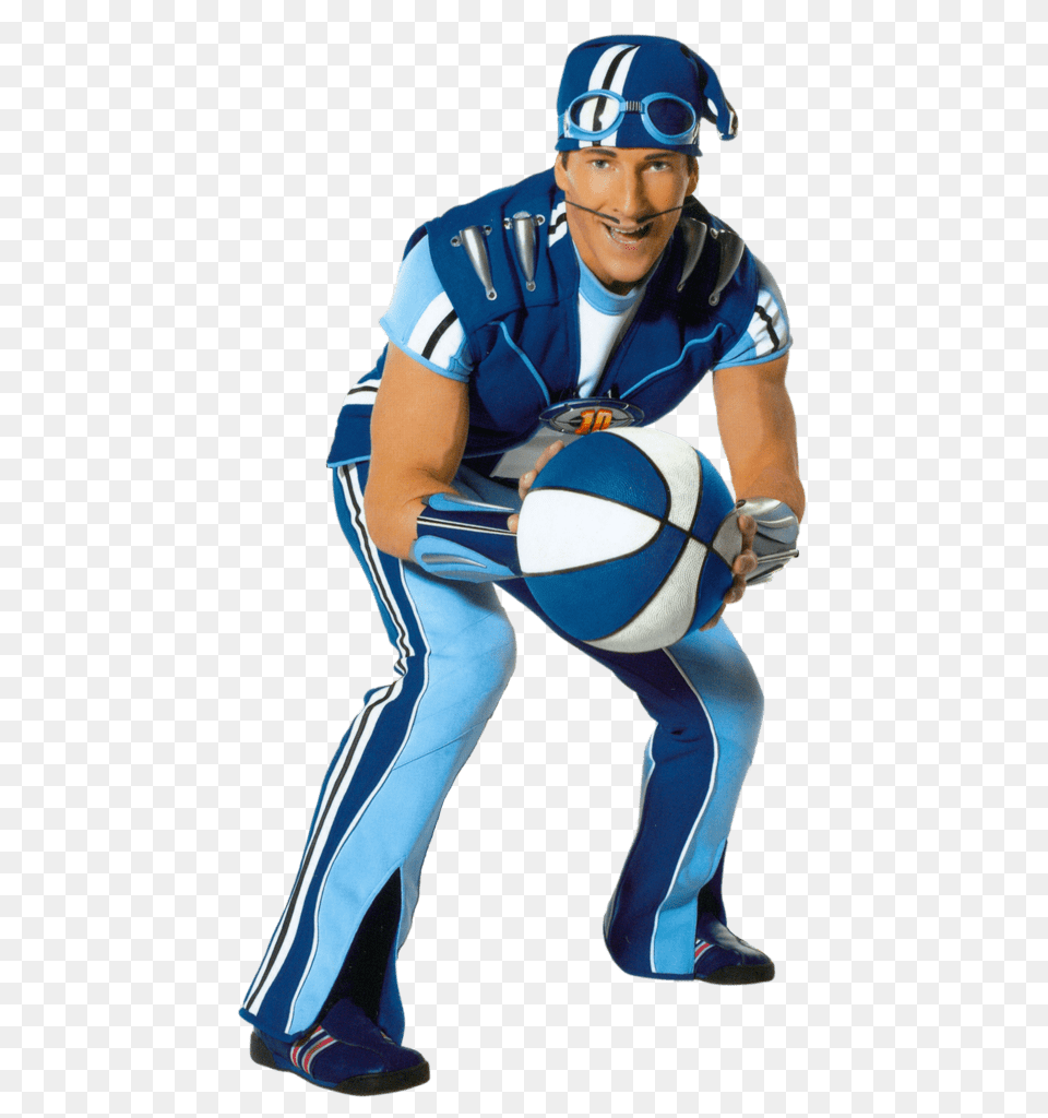Sportacus Catching A Ball, Person, People, Helmet, Adult Free Png