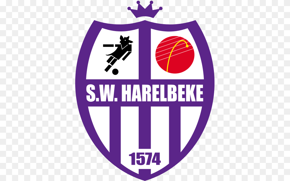 Sporting West Harelbeke Logo, Badge, Symbol, Cross Free Png