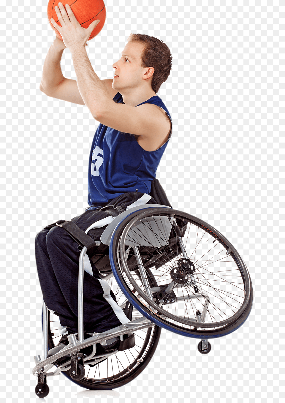 Sporting Wheelchair Basketball, Furniture, Ball, Wheel, Sport Free Png Download