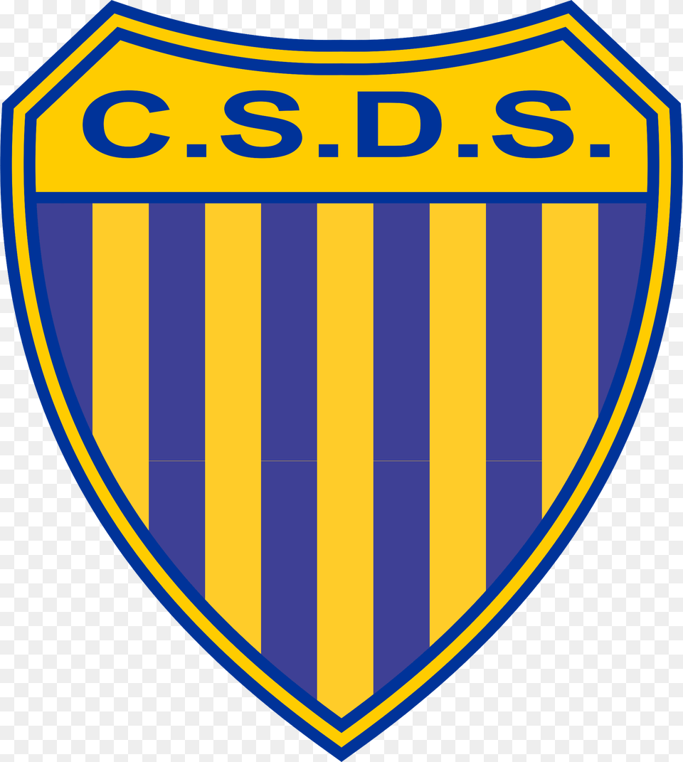 Sportivo Dock Sud Logo Club Sportivo Dock Sud, Badge, Symbol, Armor, Shield Free Png