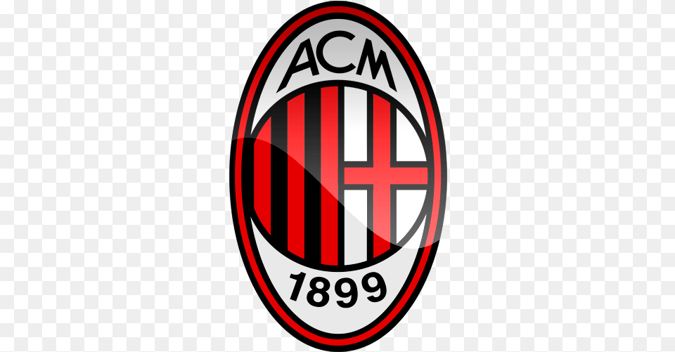Sports Ac Milan Football Logo, Badge, Symbol, Emblem, Dynamite Free Transparent Png
