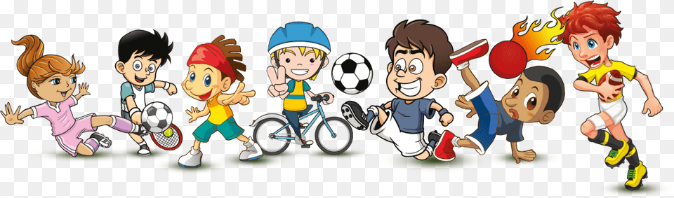 Sports Activities Clipart School Sport Kids Sports Kids Sports Clipart, Publication, Book, Comics, Baby Png
